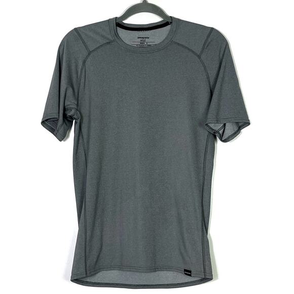 Patagonia Capilene Silkweight Gray Tee Size Small EUC - Picture 1 of 5